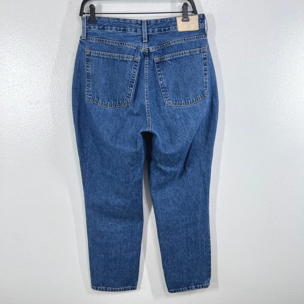 Everlane The Curvy 90s Cheeky Straight Jeans Womens 31R Organic Cotton High Rise